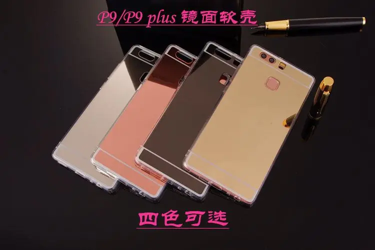 Зеркальный Мягкий силиконовый чехол для huawei P20 P8 P9 Lite mini P8Lite 2017 P10 P Smart TPU Y5 Y6 Y7 Prime Pro