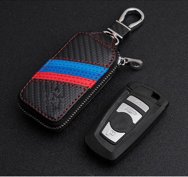 Чехол из углеродного волокна для автомобильного ключа чехол BMW M power Sport M3 M5 1 3 5 7