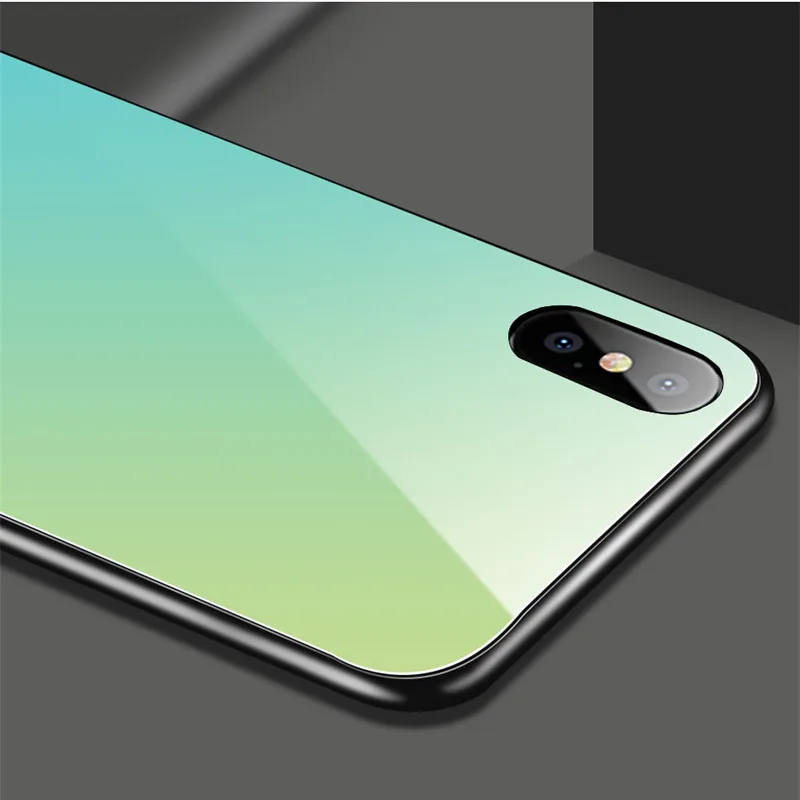 CBL закаленное Стекло жесткий чехол для телефона iphone 6 7 8 плюс полный