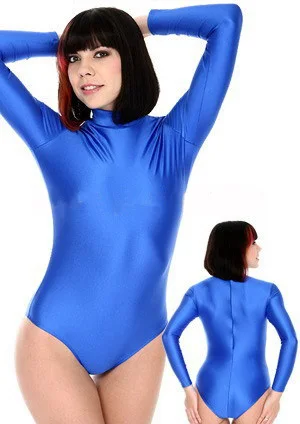 Бесплатная доставка синий трико Zentai унисекс из лайкры и спандекса сексуальный
