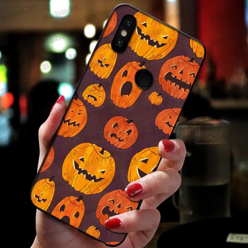 Мягкий чехол для телефона Babaite с изображением тыквы на Хэллоуин xiaomi mi 8se 6 mi8lite note2