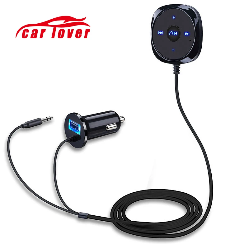 3 5 мм Bluetooth автомобильный комплект AUX аудио музыкальный Автомобильный MP3 плеер