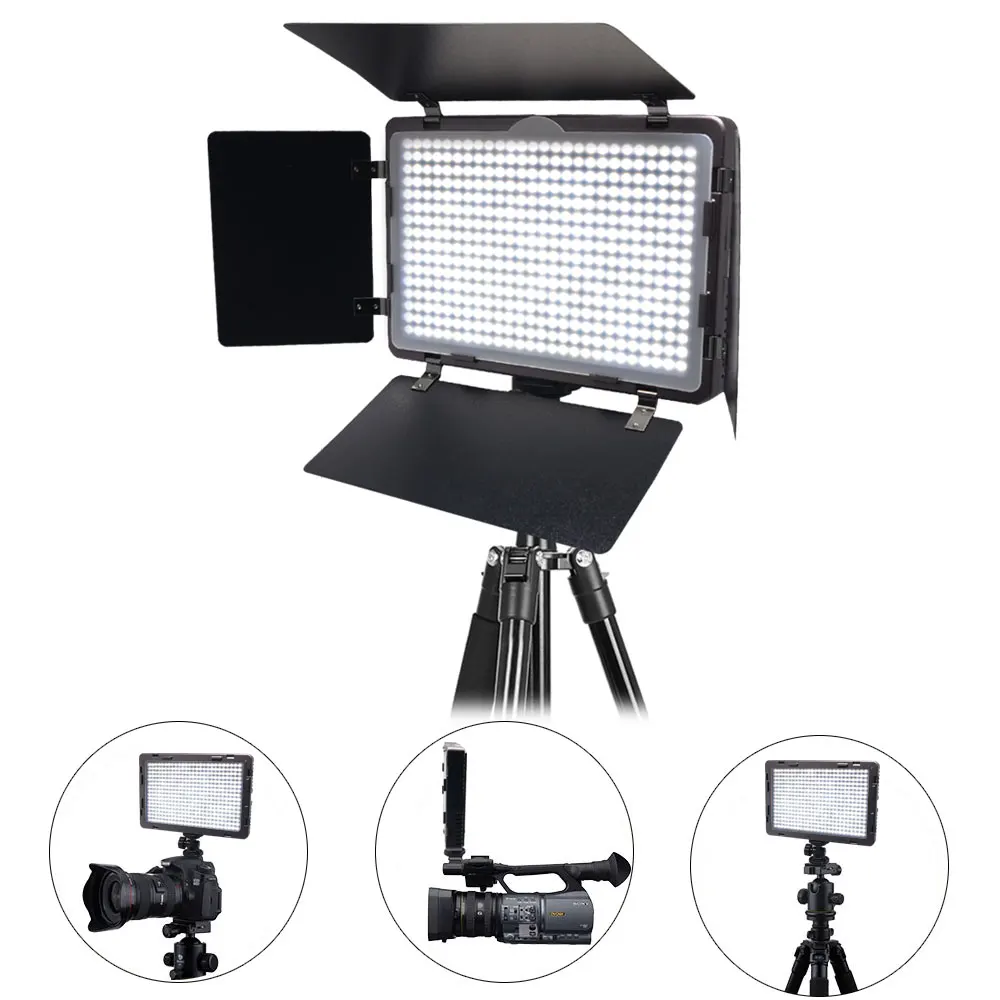 Светодиодное освещение Mcoplus LED-410A для цифровых зеркальных камер Canon Nikon Pentax Panasonic