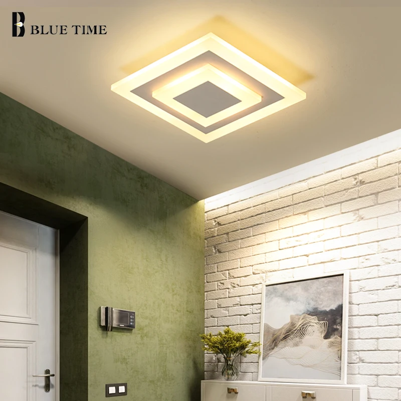 Square Modern Chandelier Led 10W Ceiling Mounted Lighting For Living room Star Lamp Corridor Light Bedroom Kitchen | Освещение