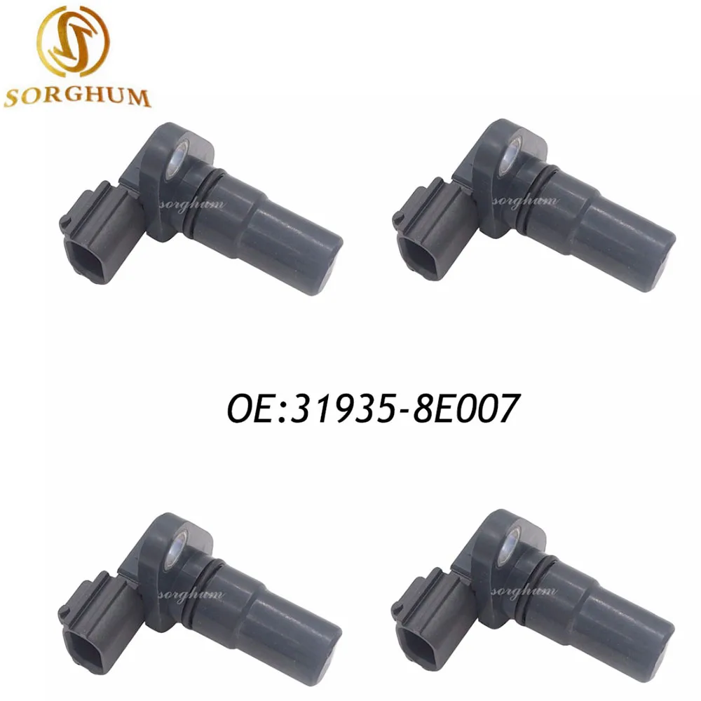 

4PCS G4T07581A 31935-8E007 G4T07592 Transmission Speed Sensor compatible for Nissan Altima Maxima CVT