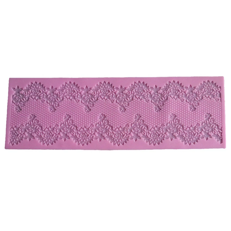 Silicone Mold Sugar Lace Mat Decoration Fondant Cake Kitchen Accessories | Дом и сад