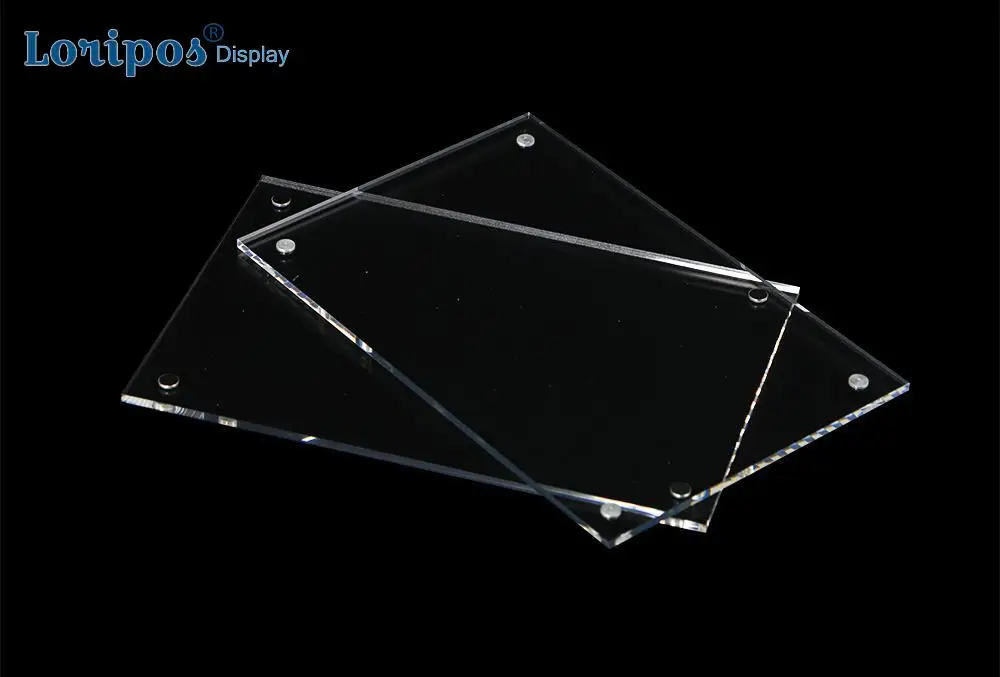 Прозрачная Магнитная Фоторамка из оргстекла акриловая магнитная фоторамка для