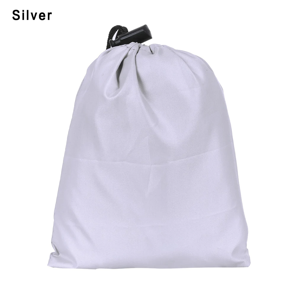 Silver 1 шт многоцветная дорожная сумка-Органайзер, рюкзак, дождевик, портативный водонепроницаемый, защита от пыли, защита от УФ, камуфляж, подходит для 20-80L - Цвет: Silver