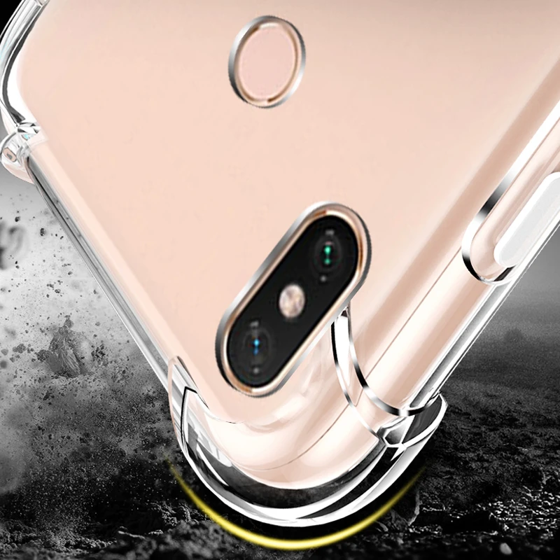 YUETUO задняя крышка etui чехол для xiaomi mi max 3 max3 ksiomi my soft tpu phone прозрачные силиконовые