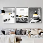 EECAMAIL современная простая алмазная живопись для гостиной в скандинавском стиле, палочка для ресторана, вышивка крестиком, черно-белая подвесная живопись