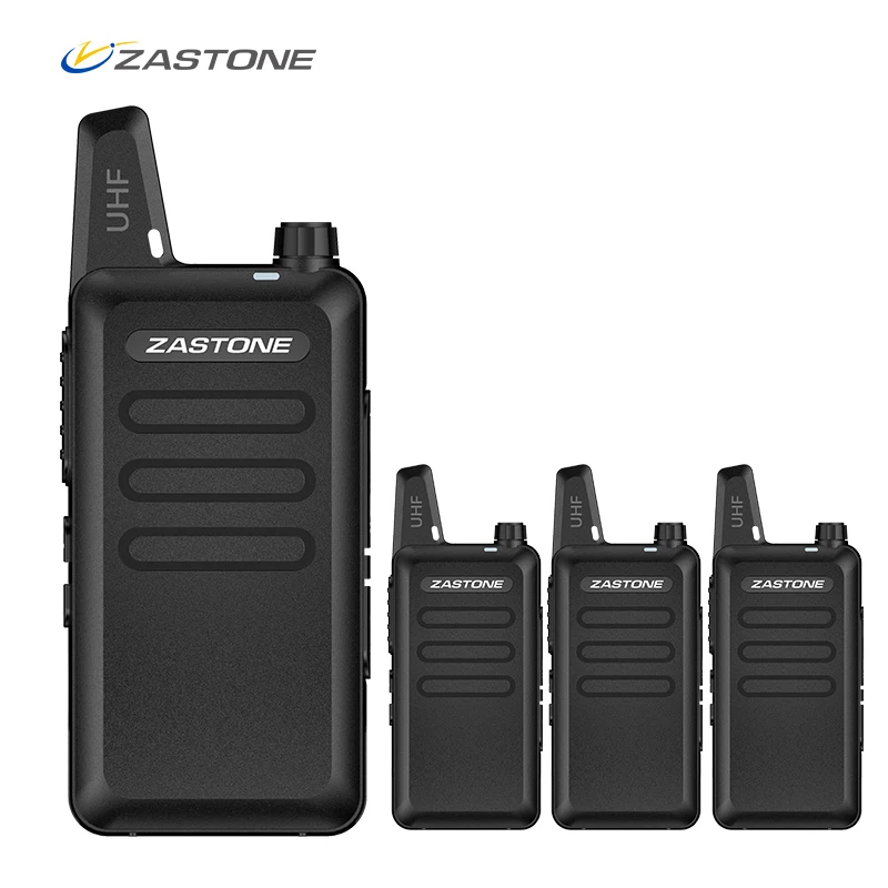 4 шт./6 шт./8 шт. Zastone X6 портативная рация UHF 400-470mhz Ham Радио портативная мини CB радио Comunicador трансивер Amador
