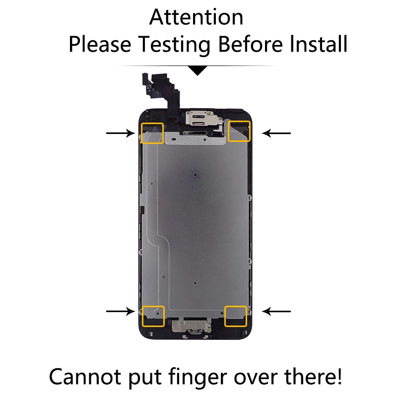 EFAITH AAA качественный полный комплект ЖК-дисплей для iPhone 6p с 3D сенсорным экраном