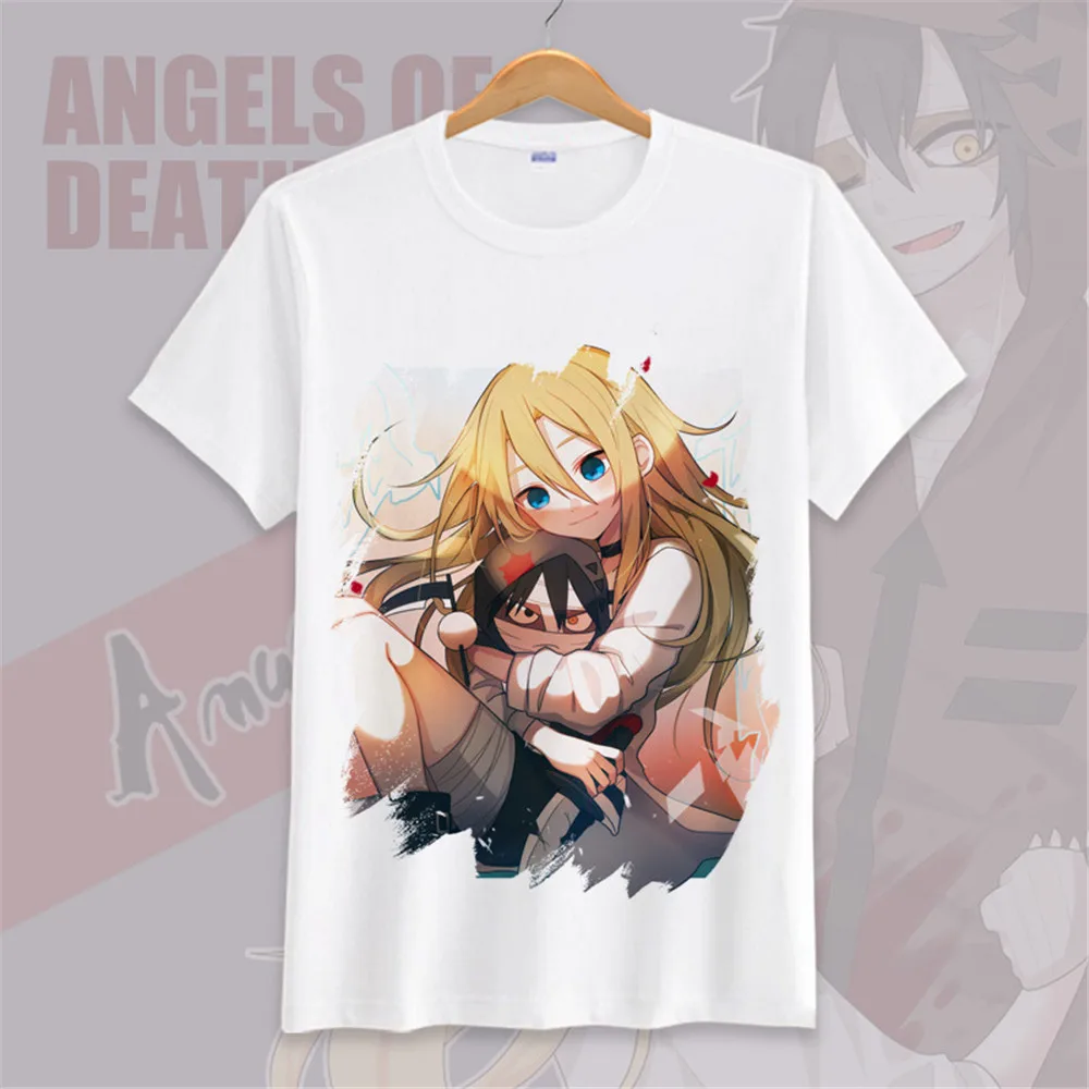 Футболка с принтом японского аниме ангелы смерти костюмы для косплея Рэйчел