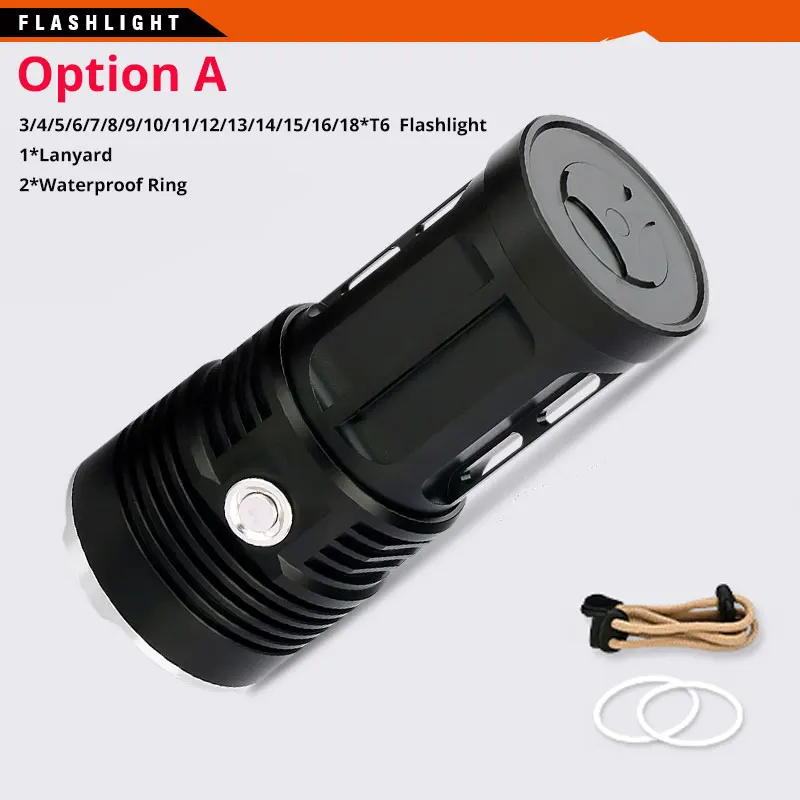 

TRLIFE Тактический фонарик T6 3 Режима