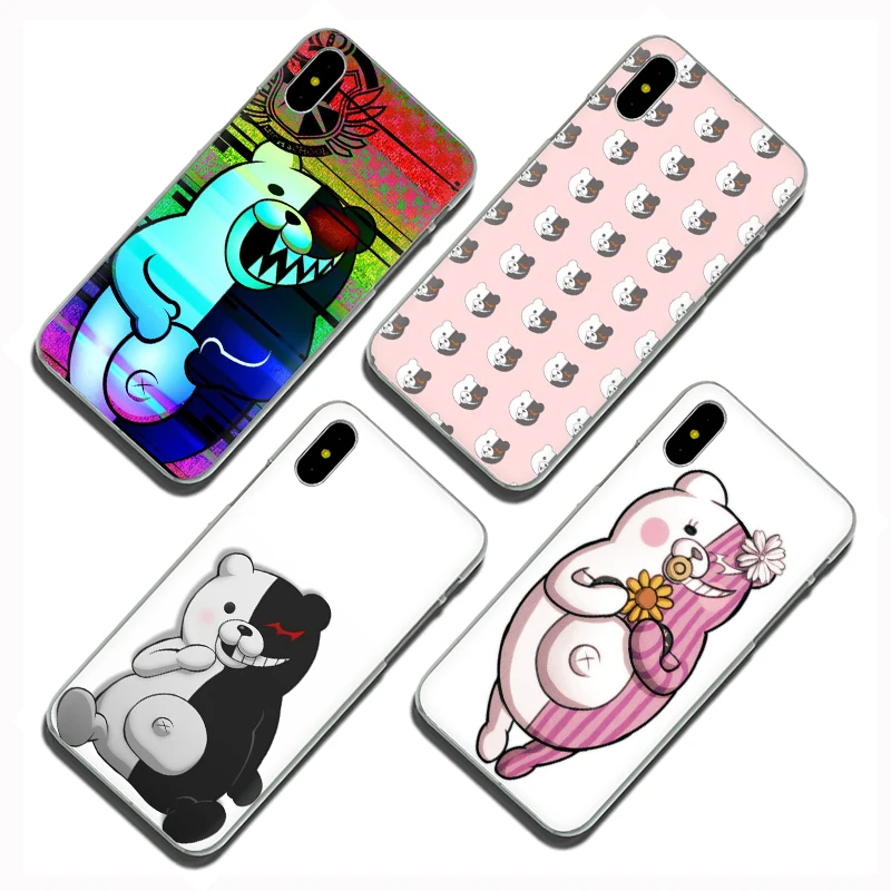 Жесткий чехол для телефона Danganronpa Monokuma iphone 5 5s 5C SE 2020 6 6s 7 8 plus X XR XS 11 Pro Max | Мобильные