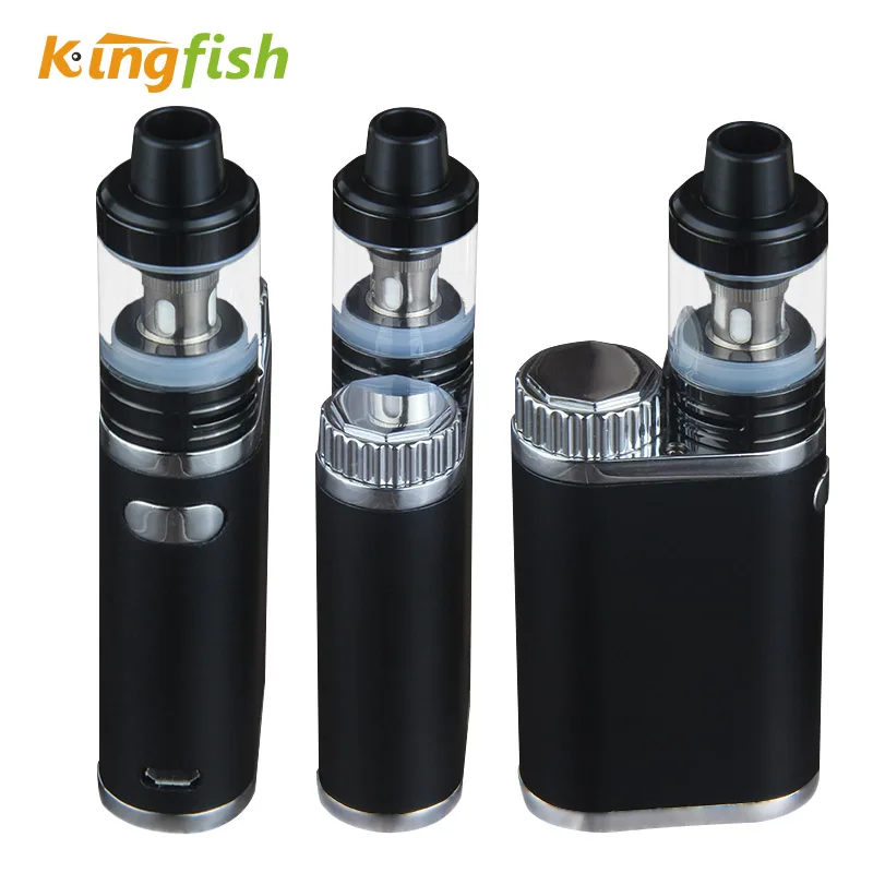 Электронная сигарета Kingfish вейп набор с атомайзером Subox бокс мод 50 Вт электронная