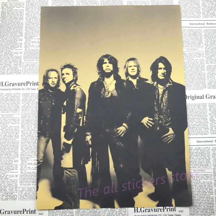 Декор для дома Aerosmith Крафтовая кислота музыка постер рисование сердечника