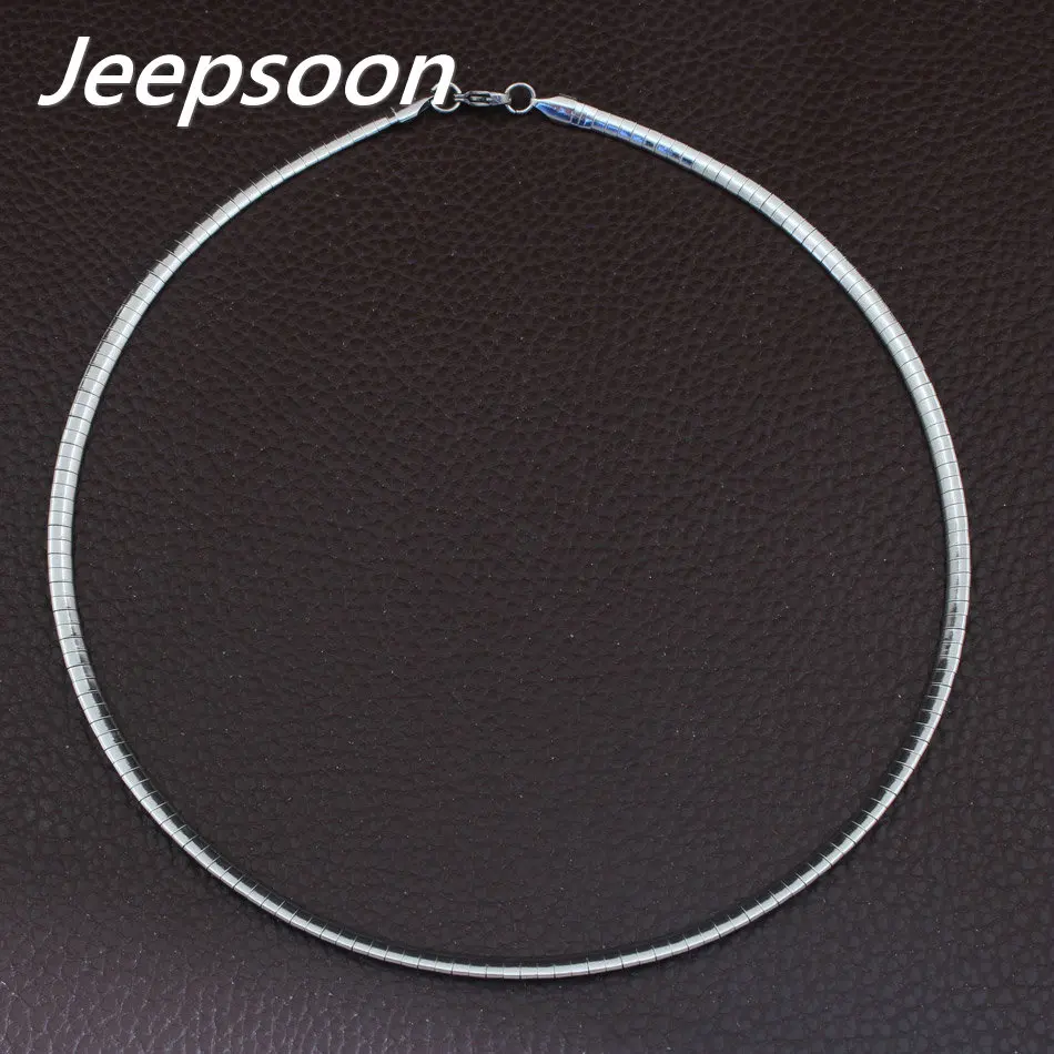 Аксессуары 4 мм из нержавеющей стали винтажные украшения модные ожерелья-Чокеры