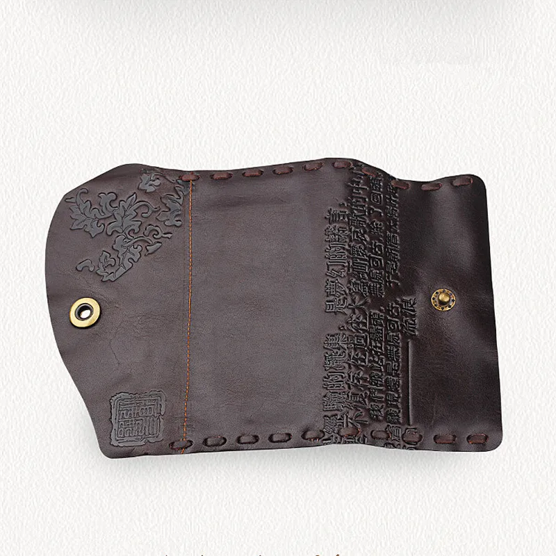 Женский Длинный кошелек из натуральной кожи с цветочным принтом|brand women wallet|women brand
