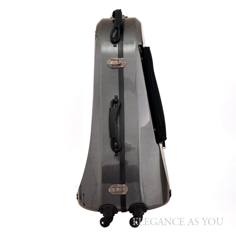 Чехол euphonium ABS Bassoon на нижних колесах с ручкой Contrabassoon алюминиевый латунный духовой инструмент сумка симфонический оркестр Бессон чехол