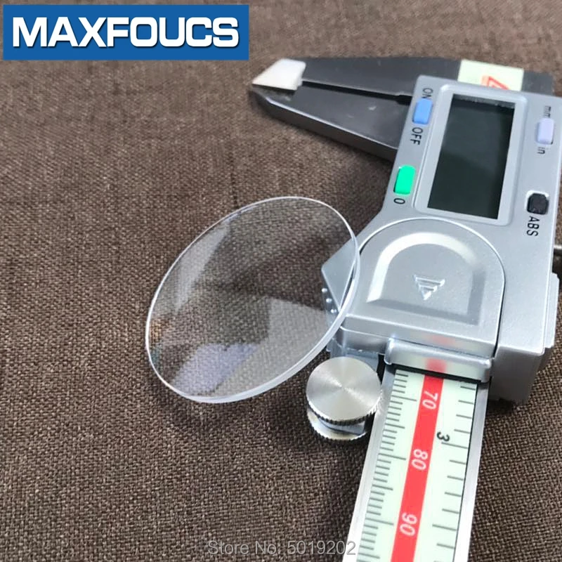 Стекло для часов с защитой от царапин сапфир однослойный толщина 1 2 мм диаметр 30 39