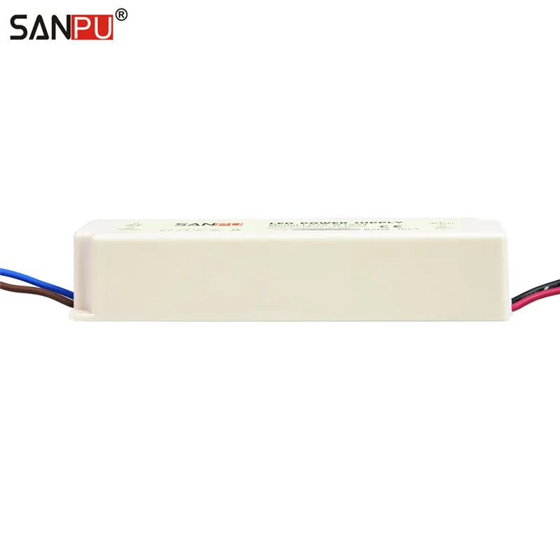 SANPU SMPS 75W 24VDC LED Driver 3A Switching Power Supply 220V 230V AC-DC Lighting Transformer White IP67 Waterproof Sprayproof |