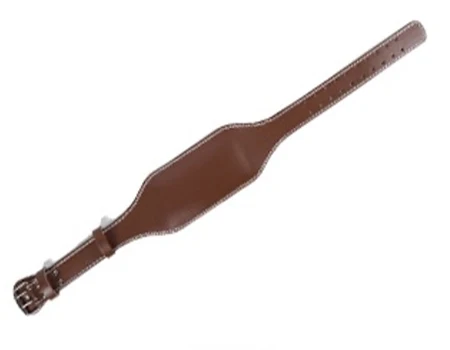 Brown Кожаный пояс для тяжелой атлетики, для тренажерного зала, фитнеса, Кроссфит, гантели, штанга для силового подъема, поддержка спины, силовая тренировка, пояс для тяжелой атлетики - Цвет: Brown