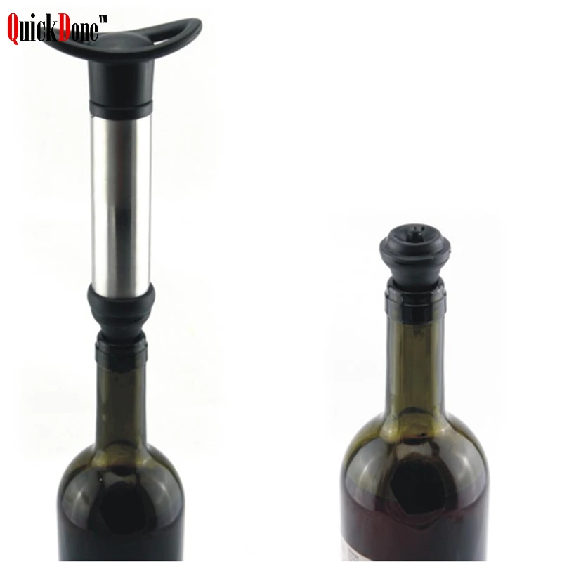QuickDone 3 шт./компл. вакуумная пробка из нержавеющей стали для бутылки удобный