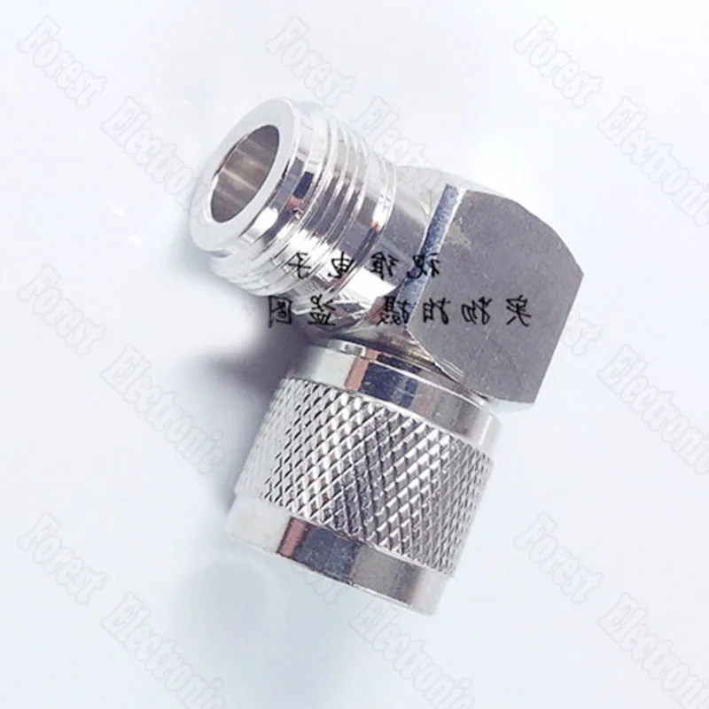 50 шт./лот N разъем типа Папа мама радиочастотный адаптер подачи изогнутый