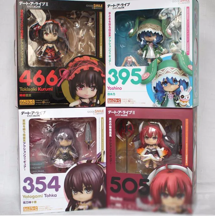 Оригинальная коробка DATE A LIVE Yoshino Tokisaki Kurumi Yotogami Tohka Itsuka Kotori фигурки аниме модель милая коллекция игрушек