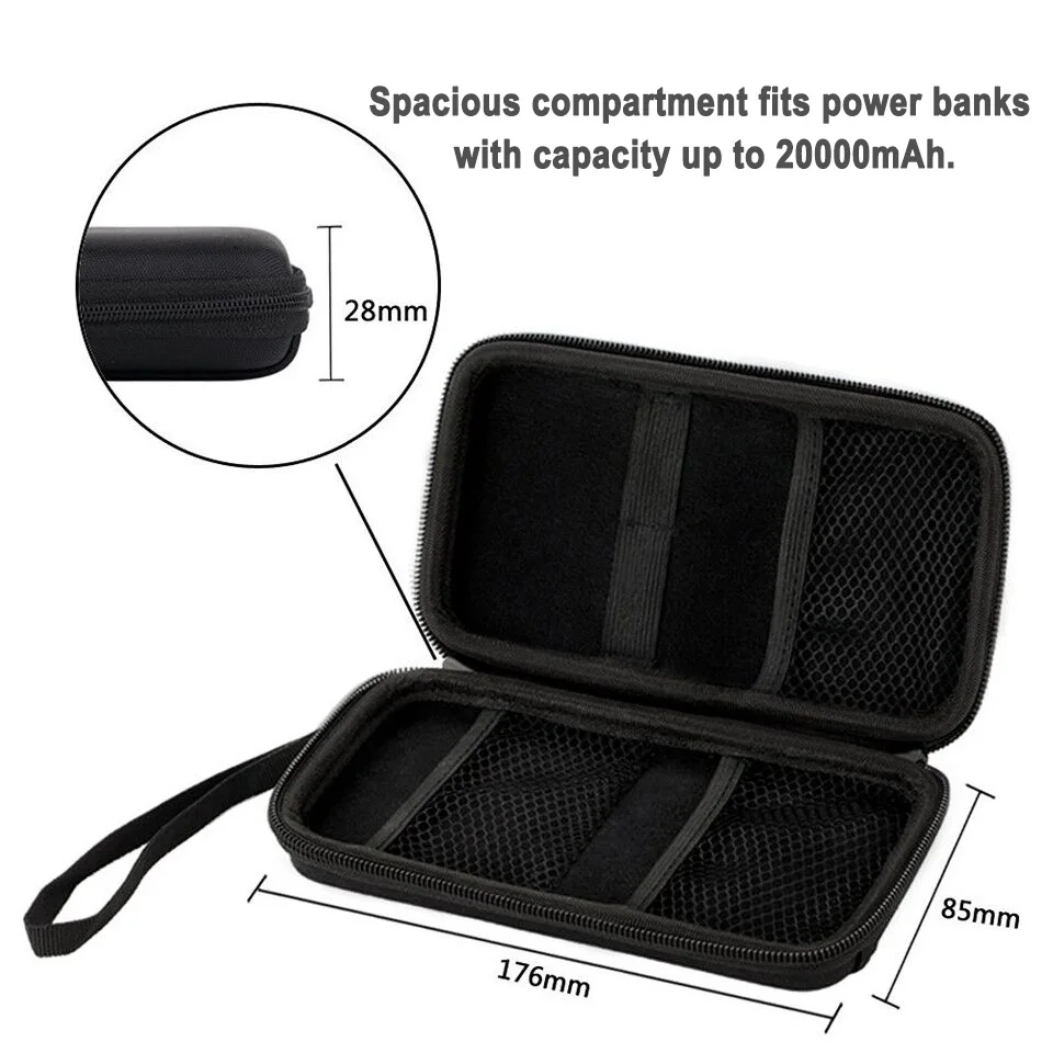 EasyAcc 20000 мАч 26000 сумка для внешнего аккумулятора Anker Aukey ROMOSS ROCK PISEN10000mAh чехол