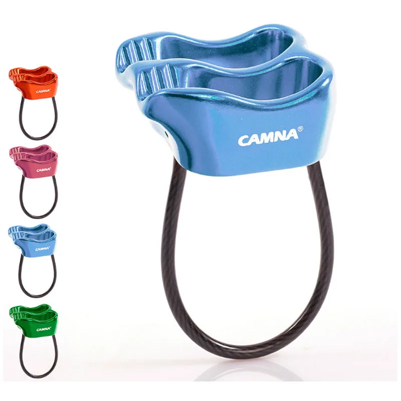 P33 ATC Escalade Descender Guard скалолазание двойной слот Веревка Защита доступа Belay