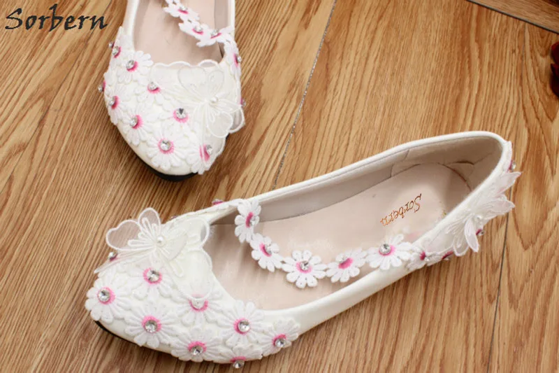 Sorbern/милые розовые женские свадебные туфли с цветочным узором туфли-лодочки на
