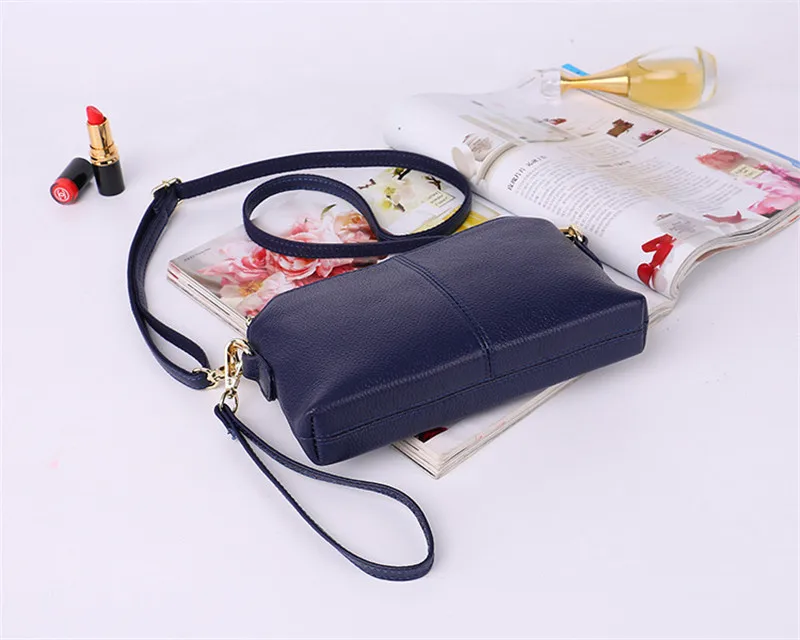 Nbsameng последние Стиль Для женщин из натуральной кожи Сумки клатч corssbody мягкой