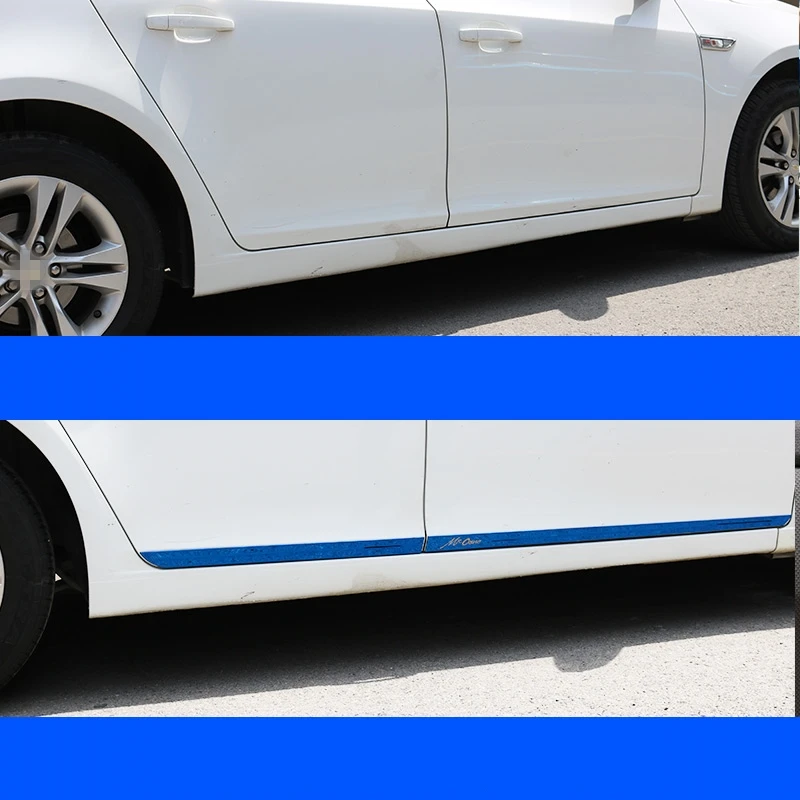 Для Chevrolet Cruze 2009-, аксессуары, хромированная abs дверная боковая линия, отделка корпуса, молдинг, защитная накладка, авто аксессуары