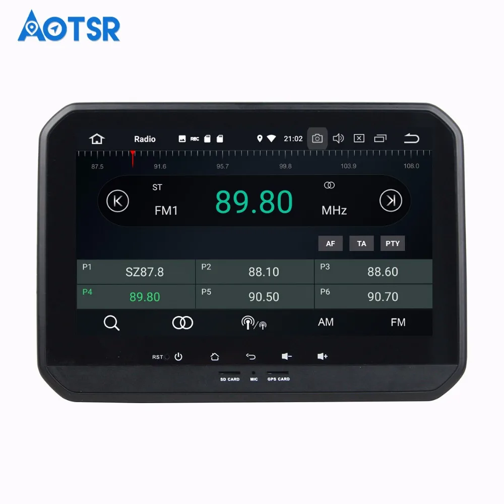 Автомобильный мультимедийный стерео радио аудио dvd плеер Android 8 0 GPS навигация для