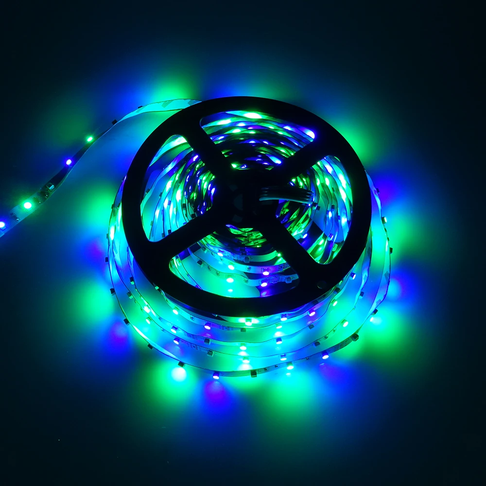 Светодиодная лента 3528 RGB наборы с адаптером питания 2A 24 клавишным пультом