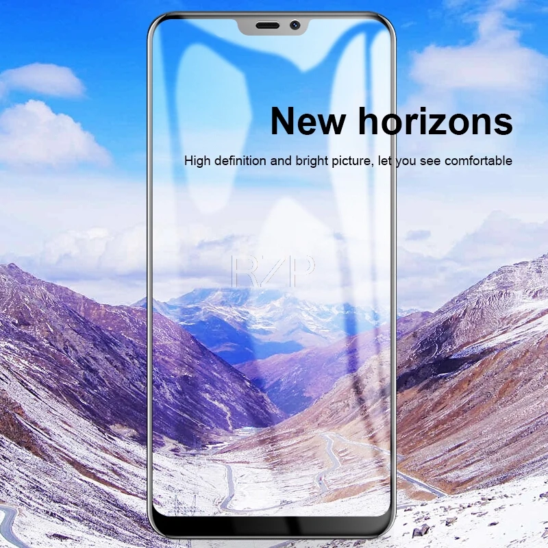 RZP 9D изогнутая защитная пленка на весь экран для Xiaomi Redmi Note 5 6 7 A X Pro Plus Защитная