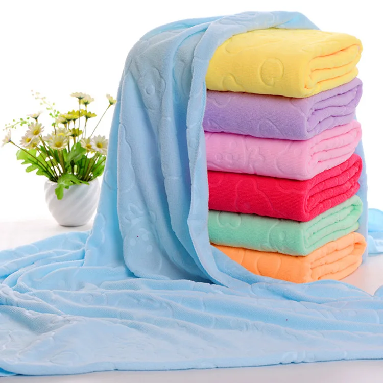 Adult Beach Towel 70*140 Pure Water Absorbing One Multi-purpose Thin Soft Air Permeable | Дом и сад