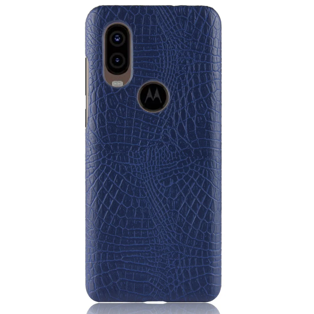 Фото Для Motorola One Vision чехол Ретро Роскошный Крокодил Кожа PU Твердая Обложка для книги для Motorola One Vision XT1970-1 чехол для телефона №4