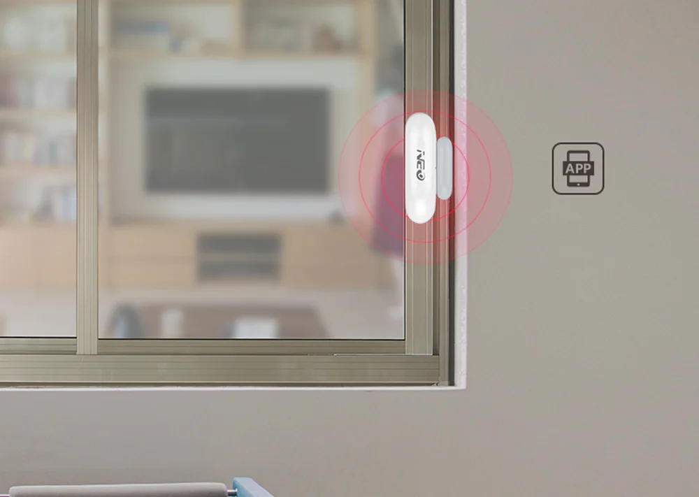 NEOCoolcam умная жизнь приложение двери окна сигнализации сенсор детектор домашней безопасности оповещения поддержка IFTTT TuYasmart