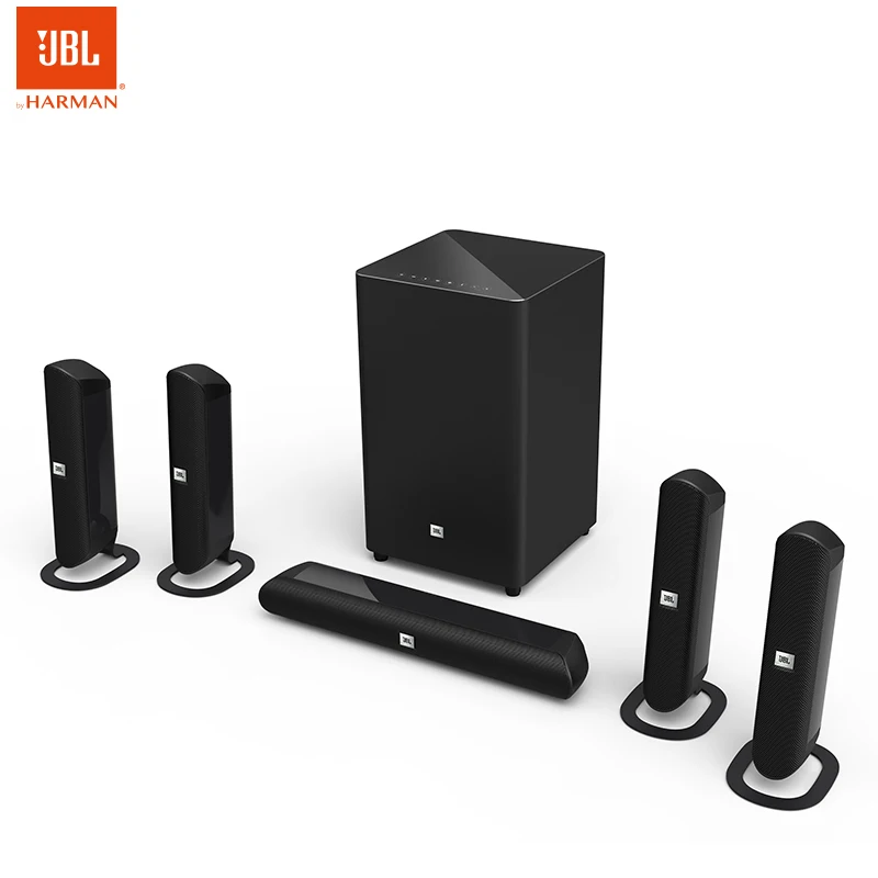 JBL cinema615 домашний кинотеатр 5.1 Звук набор ТВ динамик музыкальный центр. |