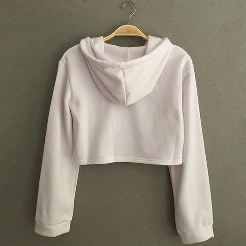 Женская Толстовка Джемпер с длинными рукавами пуловер капюшоном Пальто