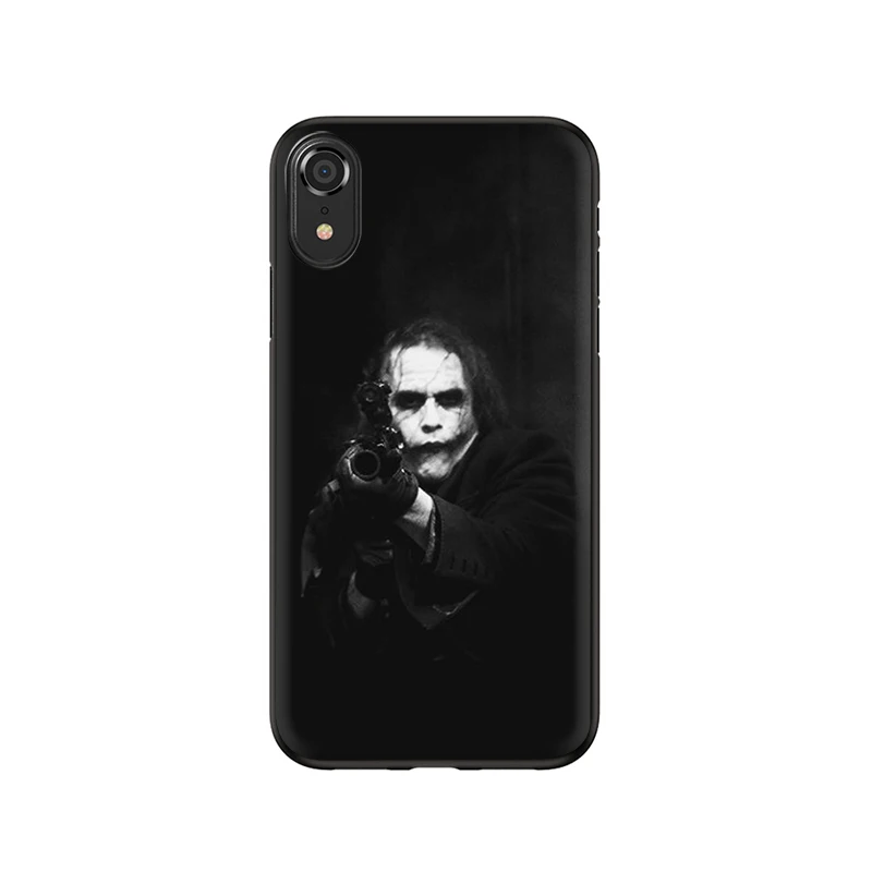 B10 Хит Ledger Джокер мягкий силиконовый телефон чехол для iPhone 5 5S SE 6 6s 7 8 Plus X XR XS 11 Pro Max - Цвет: B10