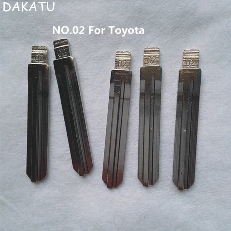 DAKATU NO.02 автомобильный флип полотно дистанционного ключа для Toyota Camry Corolla Reiz Highlander