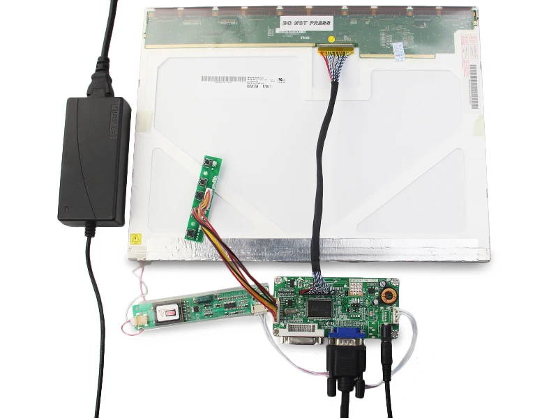 Для LTN156AT01 VGA+ DVI M. RT2261 ЖК-дисплей/светодиодный контроллер драйвер платы LVDS мониторы повторное ноутбук 1366x768