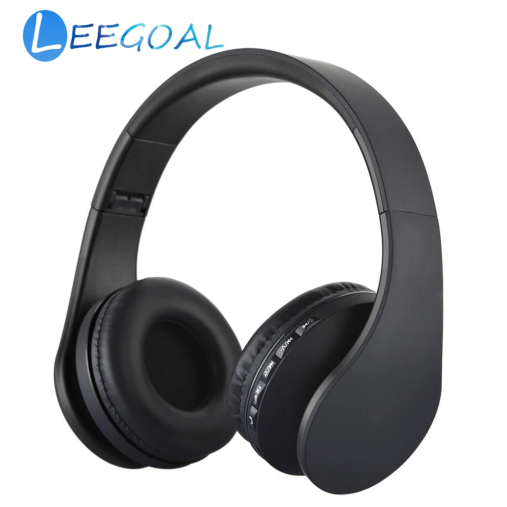 Беспроводной Bluetooth стерео наушники 32G TF карты складные с поддержкой EDR Mic MP3