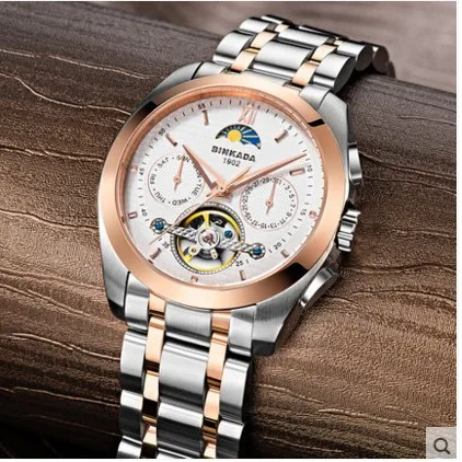 Мужские автоматические часы Binkada 50 м 7033|reloj men|reloj relojreloj 50m |