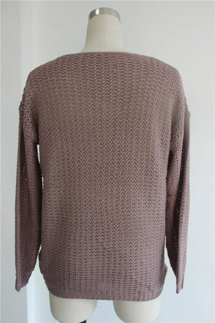 2018 Autumn Winter Sweater Women Pullover Knitted Hot Mujer Knitwear Full Sleeves Sweaters for Ladies | Женская одежда