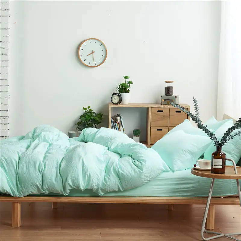 070 Лидер продаж Качество вода мыть хлопок 3 шт. лоскутное покрывало king-Size queen Twin 1 шт. пододеяльник+ 2 наволочка набор из пухового одеяла с пододеяльником - Цвет: 070